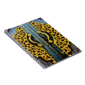 金ゴールド彫刻 ノートブック (右側)