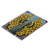 金ゴールド彫刻 ノートブック (左側)