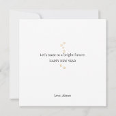 金ゴールド応援グラス 案内状 (裏面)