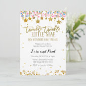 金ゴールド性別による招待の表示 招待状 (スタンド正面)