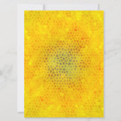 金ゴールド恐竜の隠れハッピーバースデー! カード (裏面)