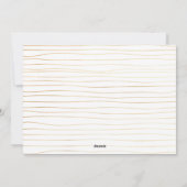 金ゴールド愛|バレンタインデーの写真カード シーズンカード (裏面)