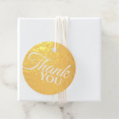 金ゴールド感謝していはプレーンシンプルミニマリスト フェイバータグ (箱)