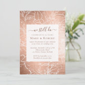 金ゴールド我々はまだ50thの更新を誓結婚う 招待状 (スタンド正面)