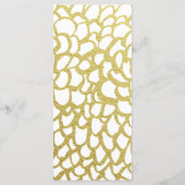 金ゴールド手描き花びらパタ結婚ーン メニュー (裏面)