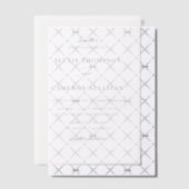 金ゴールド手書き書結婚道 ベラム紙招待状 (オフセット (招待状))