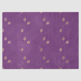 金ゴールド抽象芸術クジャクの羽の紫 薄葉紙