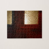 金ゴールド抽象芸術 ジグソーパズル (横)