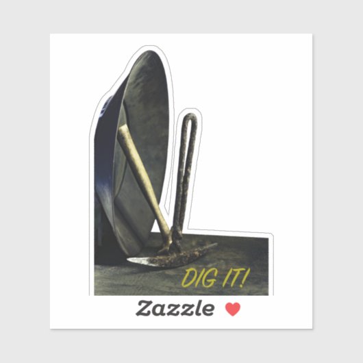 金ゴールド掘り金ゴールド掘り掘り掘りITリッチに打つ！ シール (シート)