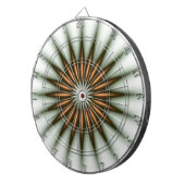 金ゴールド放射パターン ダーツボード (正面右)