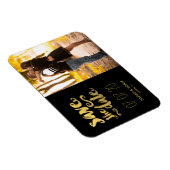 金ゴールド救の日付 |日付マグネットの保存 マグネット (右側)