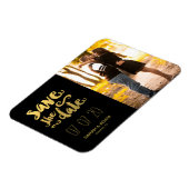 金ゴールド救の日付 |日付マグネットの保存 マグネット (左側)