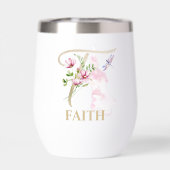 金ゴールド文字Fモノグラム名パーソナライズされた付 (背面)