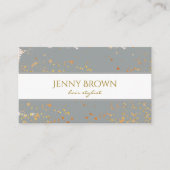 金ゴールド斑点グレートレンディー名刺 名刺 (正面)