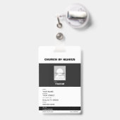 金ゴールド断面 バッジ (裏面（伸縮クリップ）)