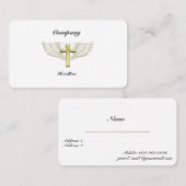 金ゴールド断面 名刺 (正面/裏面)