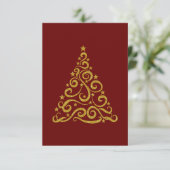 金ゴールド旋回クリスマスツリー (スタンド正面)