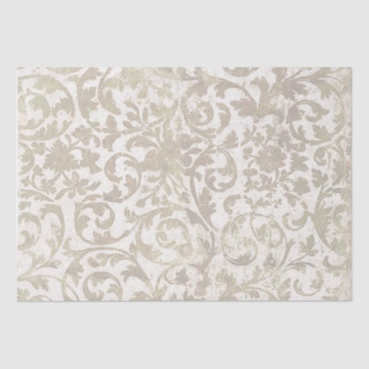 金ゴールド旋回ヴィンテージ切り離し動揺して 薄葉紙 (正面)