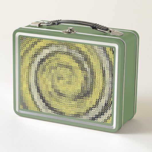 金ゴールド旋回IV メタルランチボックス (正面)