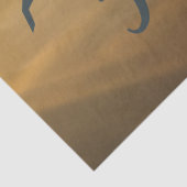 金ゴールド日の個人用山モノグラム 薄葉紙 (詳細)