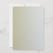 金ゴールド日の出 招待状 (裏面)