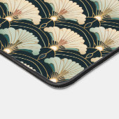 金ゴールド日本の付きインスパイアファン デスクマット (コーナー)