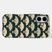 金ゴールド日本の付きインスパイアファン Case-Mate iPhoneケース (裏面 (横))