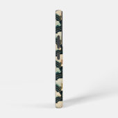 金ゴールド日本の付きインスパイアファン SAMSUNG GALAXYケース (右側面)