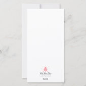 金ゴールド明メリーるいコラージュ3フォトカードホワイト シーズンカード (裏面)