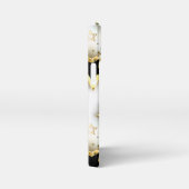 金ゴールド星とシームレス iPhoneケース (右側面)