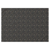 金ゴールド星コンステレーション銀河系パターン テーブルクロス (正面(横))