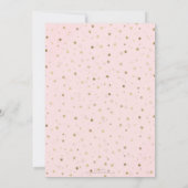 金ゴールド星ピンクグラデーションデザイン (裏面)