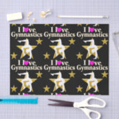 金ゴールド星体操選手 薄葉紙 (クラフト)