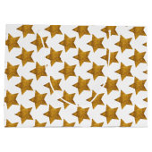 金ゴールド星型 ラージペーパーバッグ (裏面)