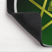 金ゴールド星形五角形 マウスパッド (コーナー)