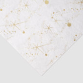 金ゴールド星空の体ホワイトクリスマス 薄葉紙 (詳細)