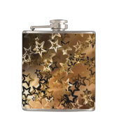 金ゴールド星 フラスク (正面)