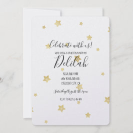 金ゴールド星 招待状