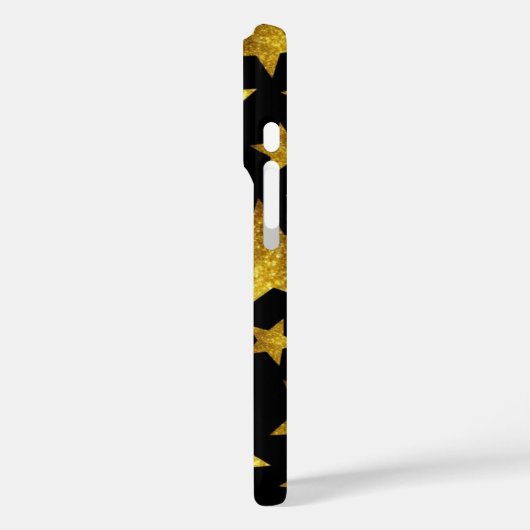 金ゴールド星 Case-Mate iPhoneケース (裏面 / 左)