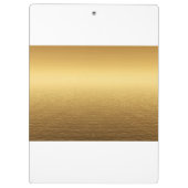 金ゴールド書のクリップボード クリップボード (裏面)