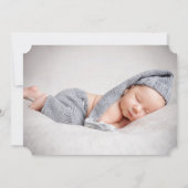 金ゴールド書の誕生を記念してホイルでフェイク発表 案内状 (裏面)