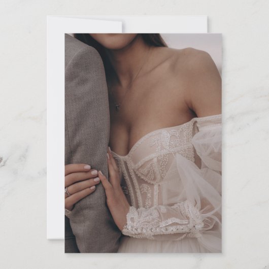 金ゴールド書エレガントはパーティーの後ずっと楽しく 招待状 (裏面)