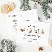 金ゴールド書簡の休日の移動告知 ポストカード