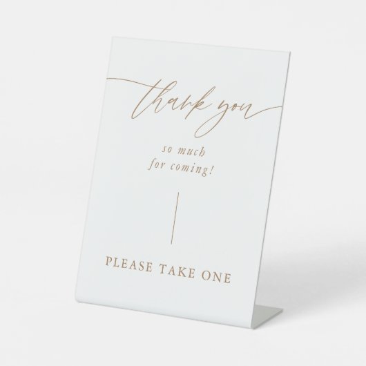 金ゴールド書結婚のサインに感謝申来し上げる 台座サイン (正面)