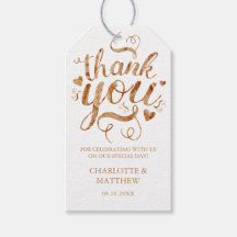 金ゴールド書道ありがとうメッセージカード