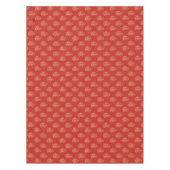 金ゴールド書道メリークリスマステーブルクロス テーブルクロス (正面)