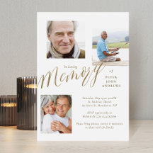 金ゴールド書3光愛の記憶の葬儀の写真