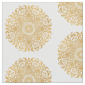 金ゴールド曼荼羅 ファブリック (クローズアップ)