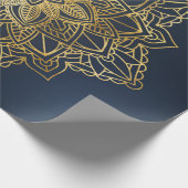 金ゴールド曼荼羅 ラッピングペーパー (角)