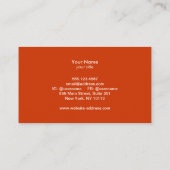 金ゴールド曼荼羅 名刺 (裏面)